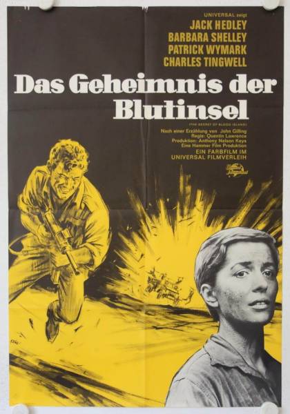 Secret of Blood Island original release german movie poster